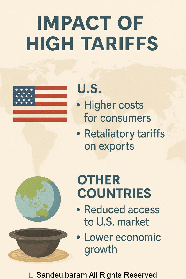 🏛️ 트럼프는 왜 고율 관세로 다른 나라를 압박할까?