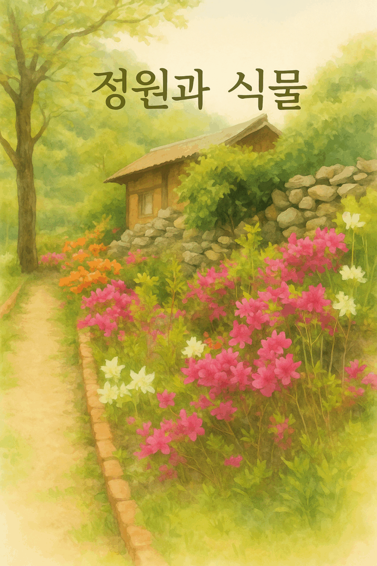 “정원과 식물-시골정원에서 보낸 한 해, 꽃들과의 동거 이야기”