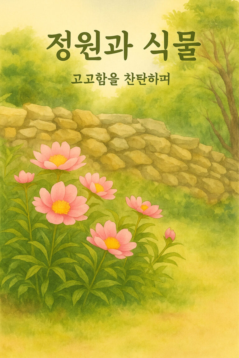 “🌸정원과 식물-토종작약VS 개량작약, 너는 어떤것을 좋아하니?