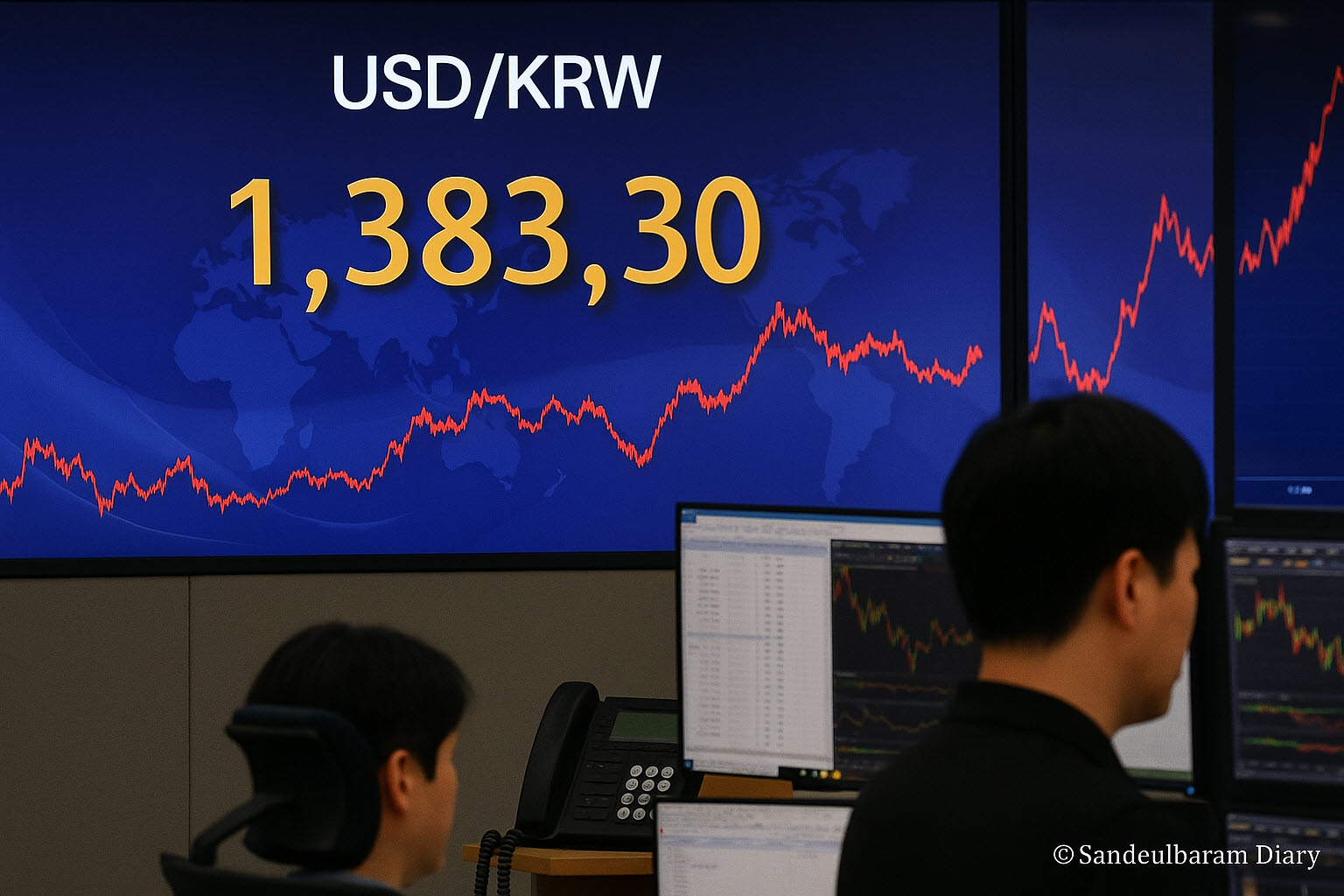 환율과 경제 보관 - 자연과 정원의 기록